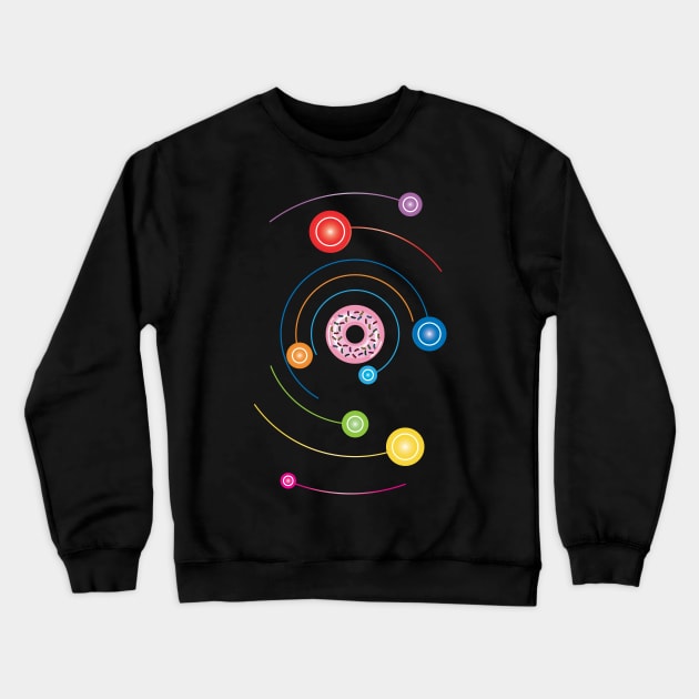 Donut Space System Crewneck Sweatshirt by martinussumbaji